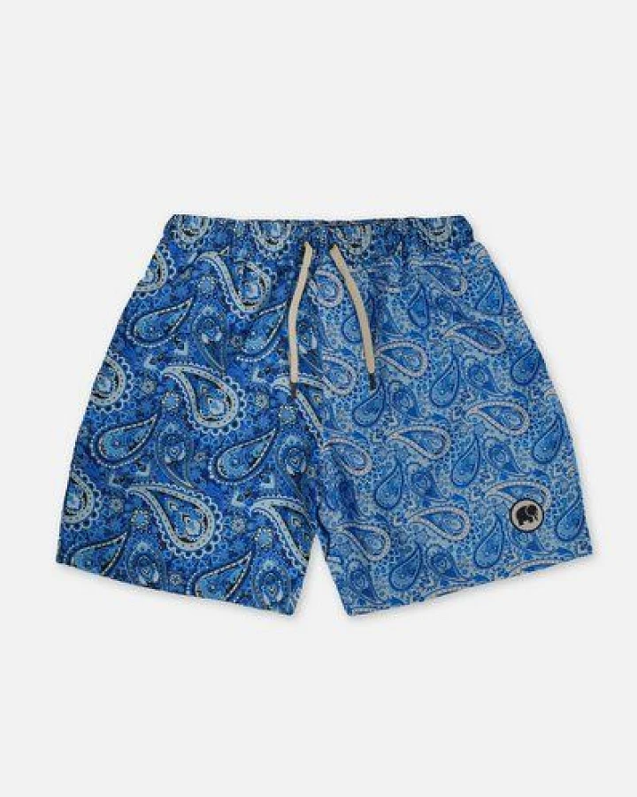 Trendsplant Breeze Paisley SEAQUAL®YARN Swim Trunks