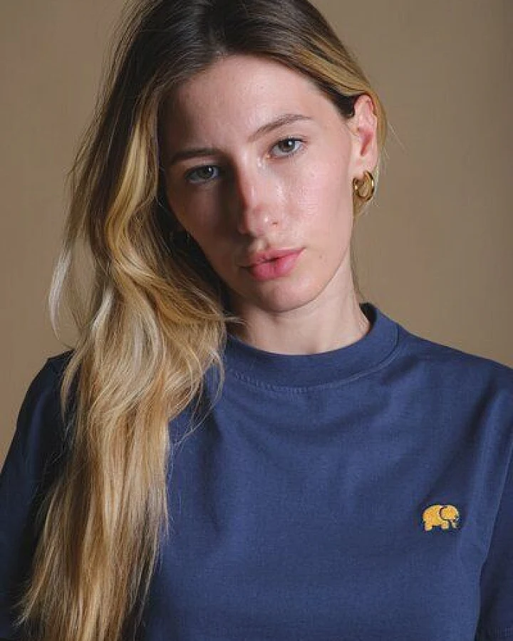 Women's Organic Essential T-Shirt Trendsplant Blue