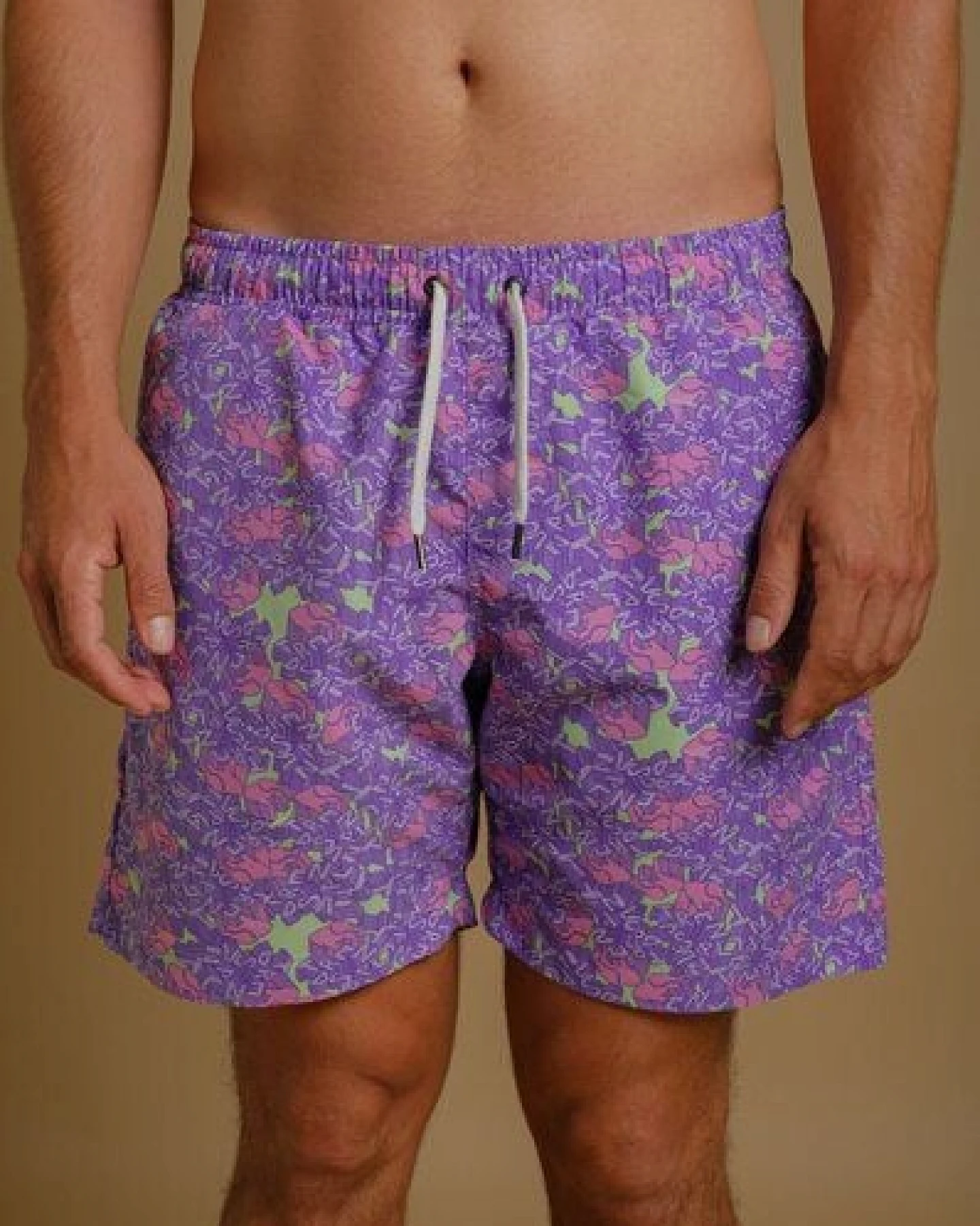 Trendsplant Trippyplant Seaqual®Yarn Swim Short Sour Grape – Ansicht 2