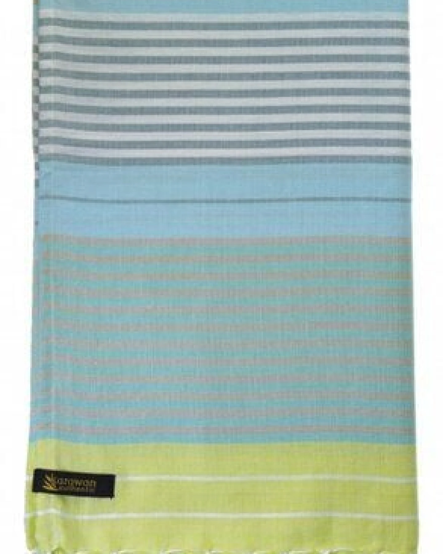Karawan authentic Fouta Hamamtuch aus reiner Bio-Baumwolle 200 × 100 cm (Stil SUD) – Ansicht 3