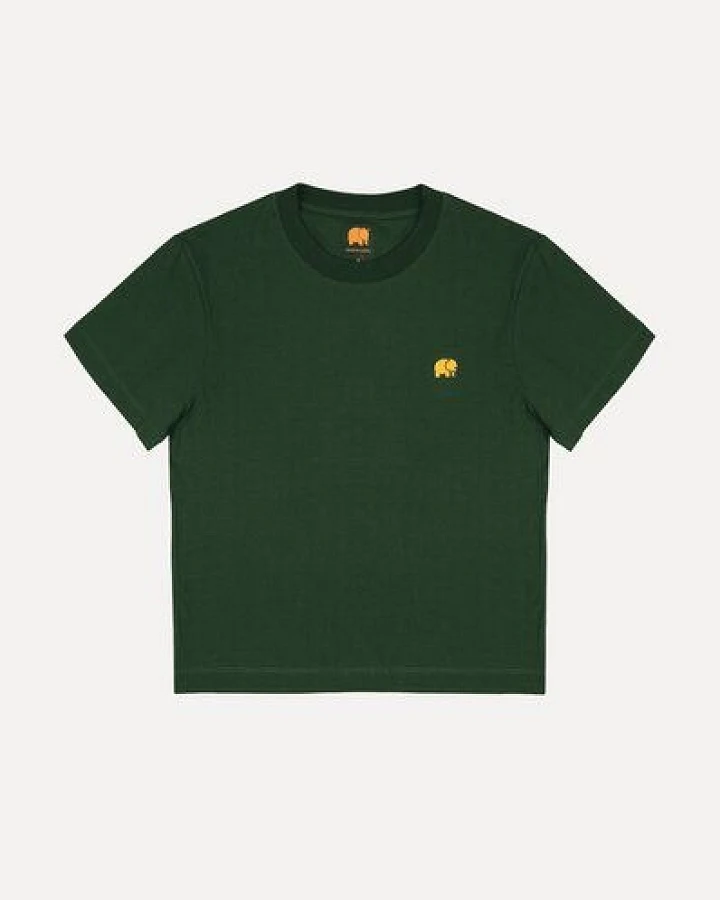 Trendsplant Women's Organic Essential T-Shirt Kombu Green