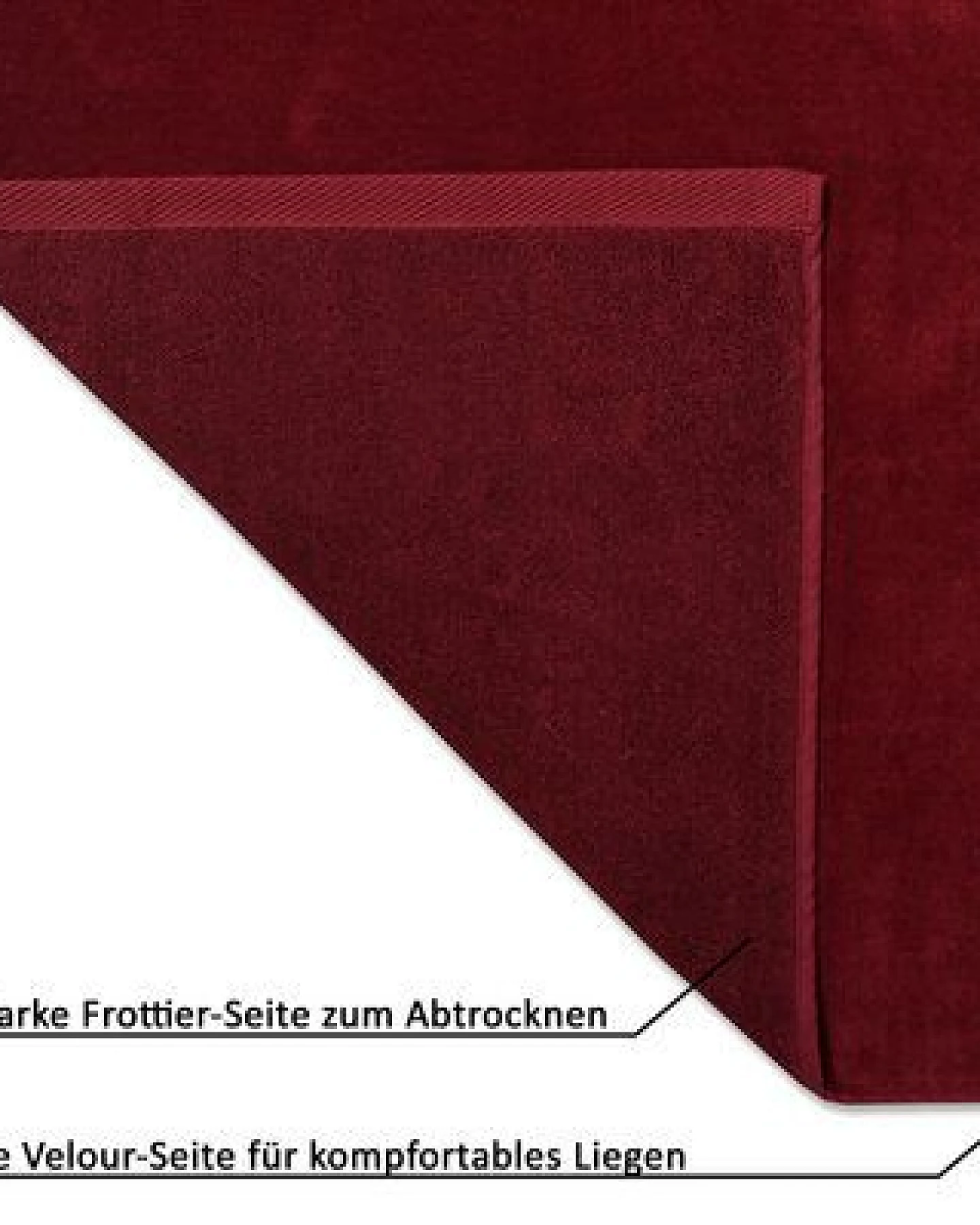 jilda-tex Sommer Strandtuch Velours Frottier 100% Bio-Baumwolle 80x180 cm Holiday – Ansicht 3