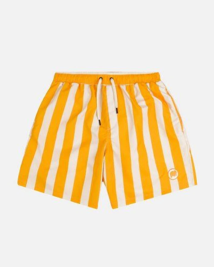 Trendsplant Beach Club SEAQUAL®YARN Swim Trunks Golden Yellow