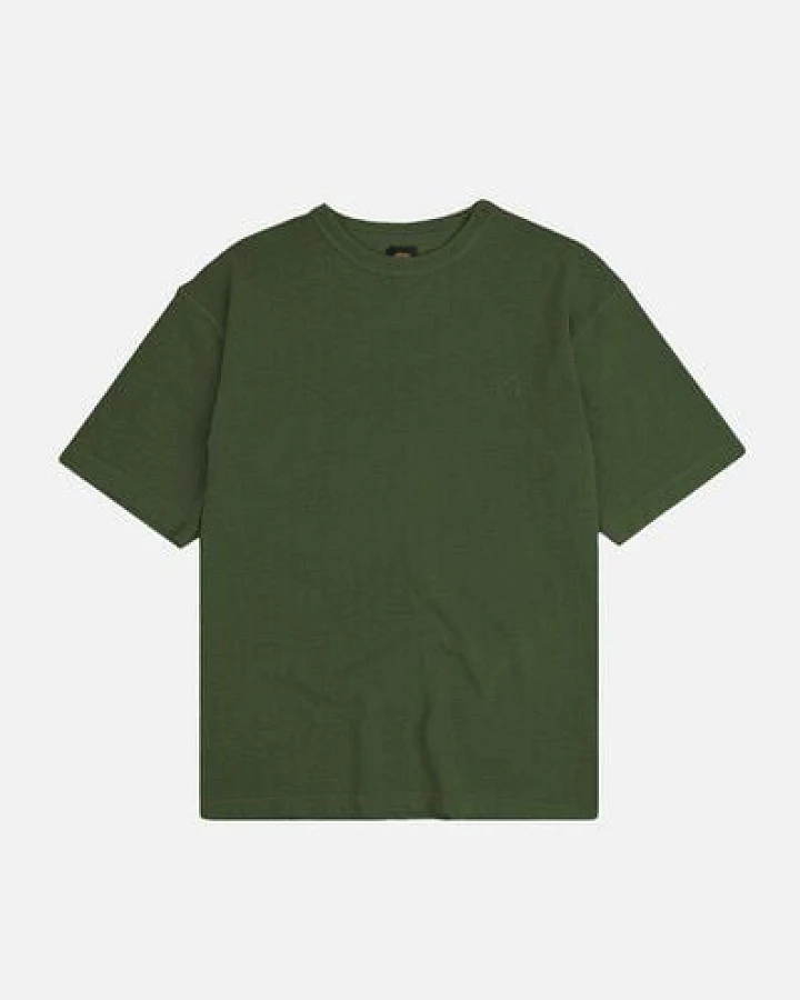 Trendsplant Essential Garment Heavyweight Oversized T-Shirt Kombu Green