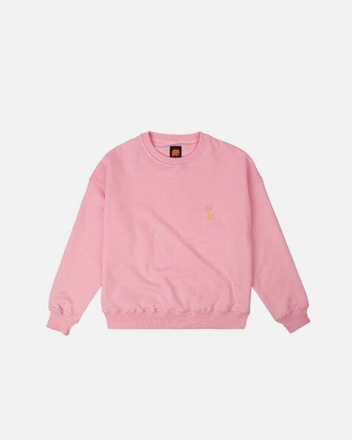 Women's Antonyo Marest x Trendsplant Essential Oversized Sweater Gum Pink