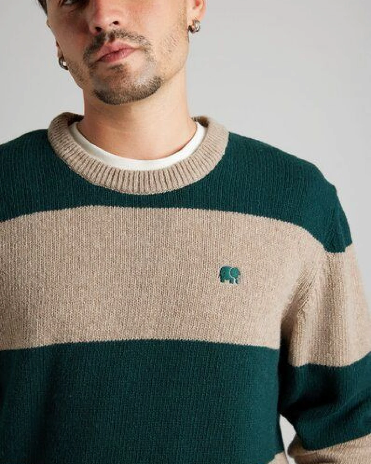 Trendsplant Sella Knit Pine Green/Nomad Brown – Ansicht 2