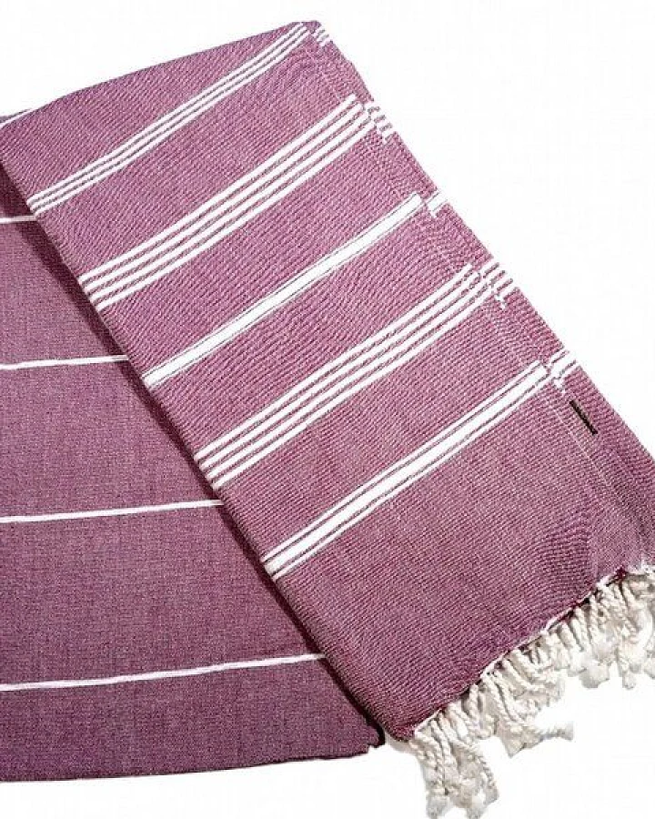Karawan authentic Fouta Hamamtuch aus reiner Bio-Baumwolle 200 × 100 cm (Stil HAMMAM)