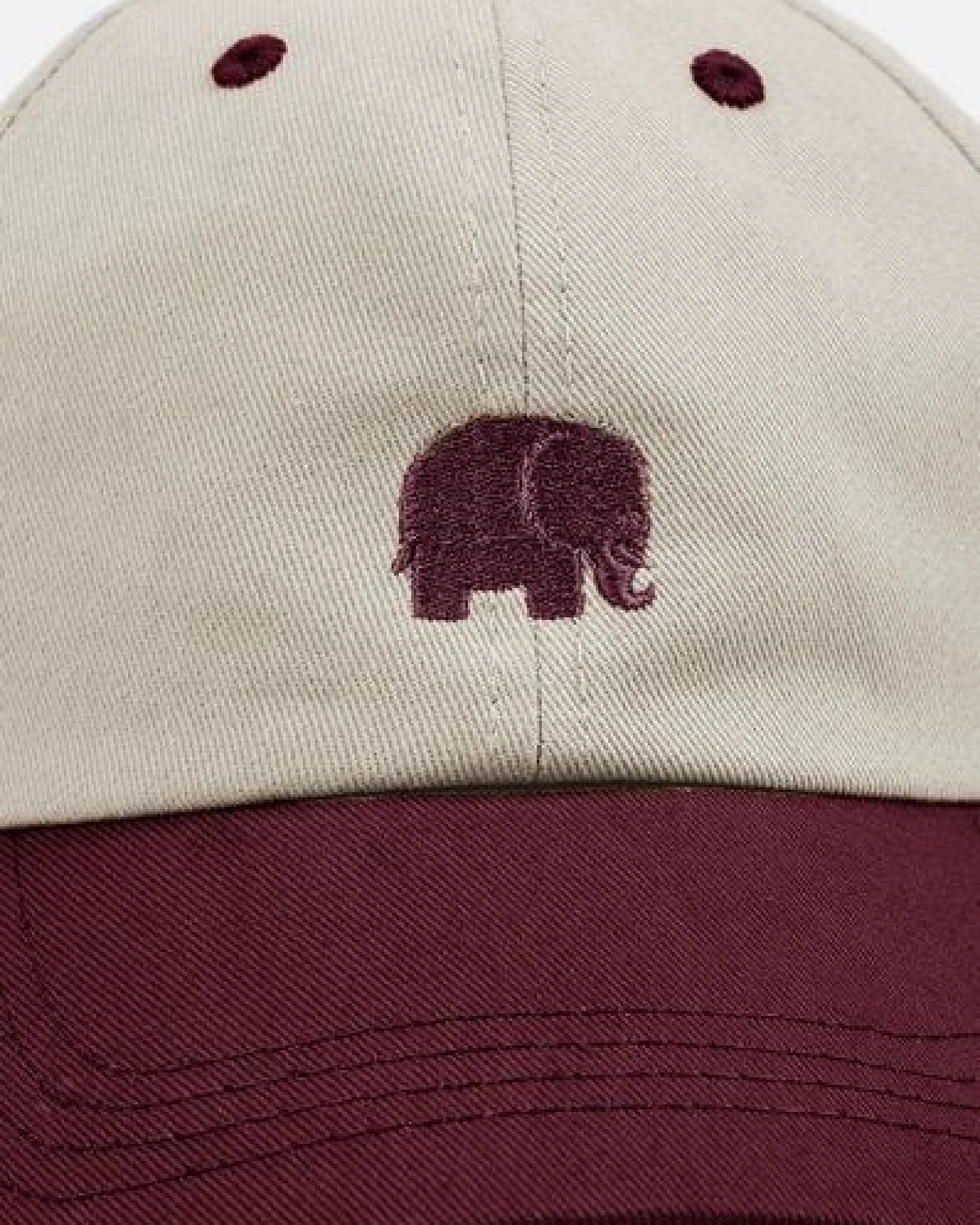Trendsplant Logo Dad Cap Grana Ecru – Ansicht 3