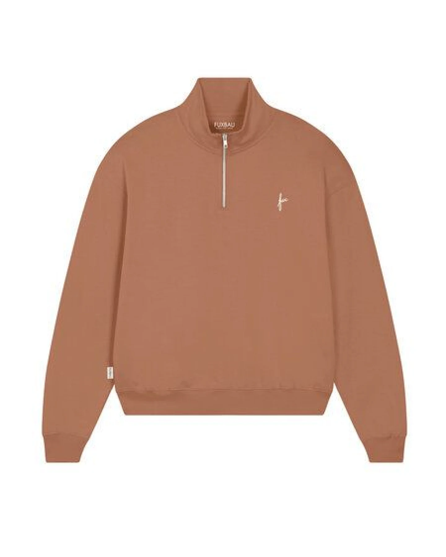 FUXBAU Frauen fux Half Zip Sweater – Ansicht 2