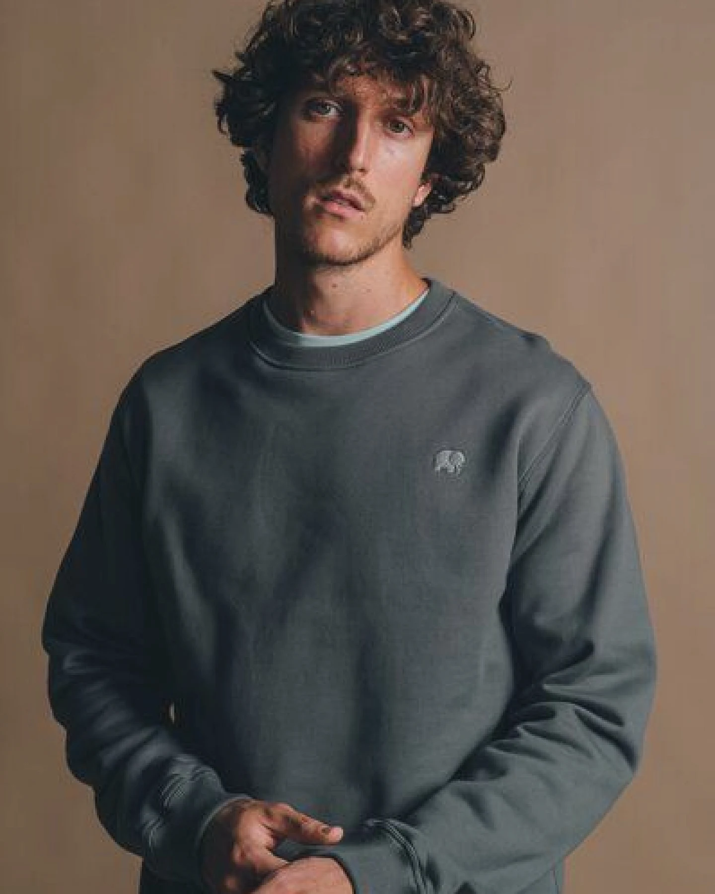 Trendsplant Organic Essential Sweatshirt Thunderstorm – Ansicht 2