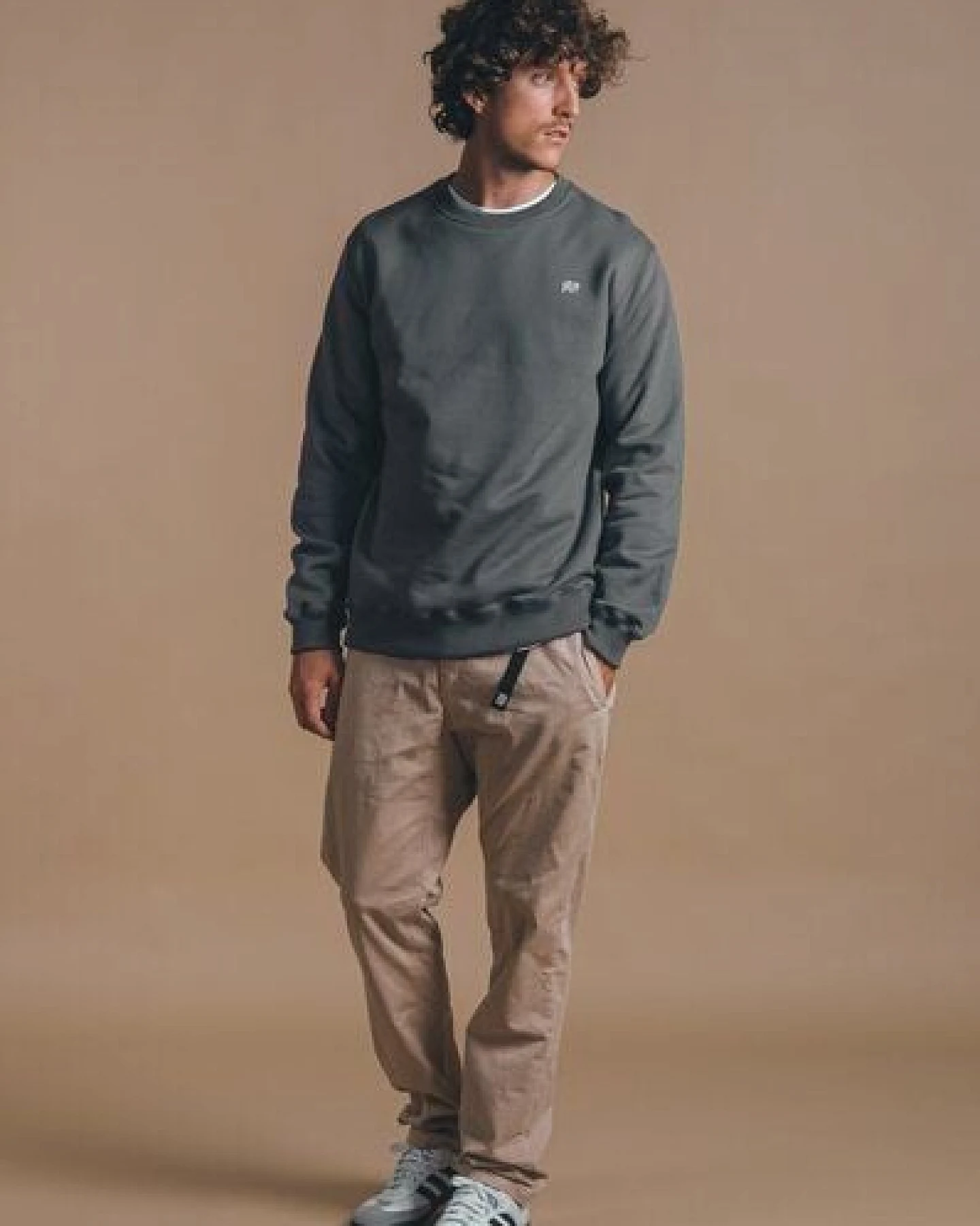 Trendsplant Organic Essential Sweatshirt Thunderstorm – Ansicht 4