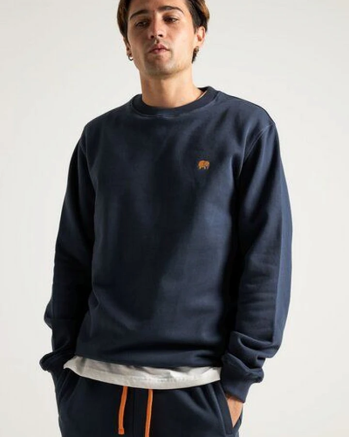 Organic Essential Sweatshirt Trendsplant Blue