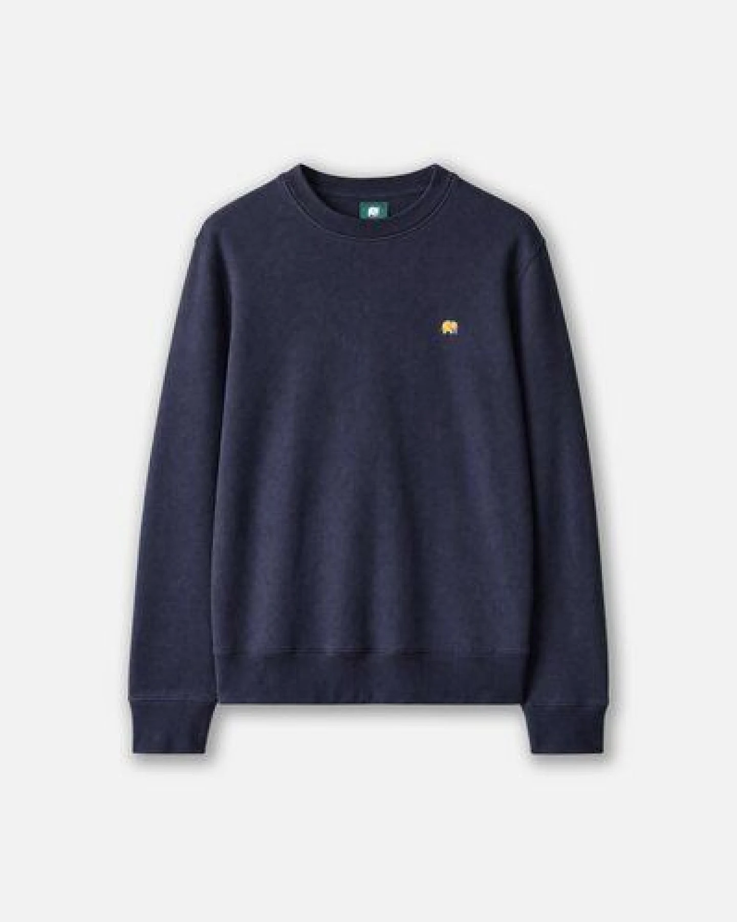 Organic Essential Sweatshirt Trendsplant Blue – Ansicht 2