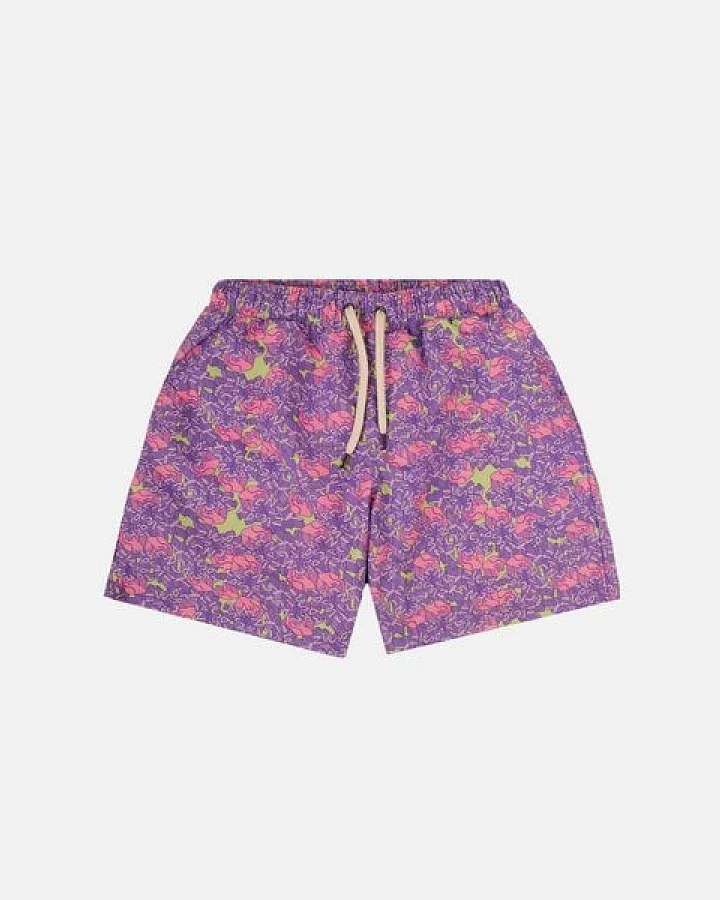 Trendsplant Trippyplant Seaqual®Yarn Swim Short Sour Grape
