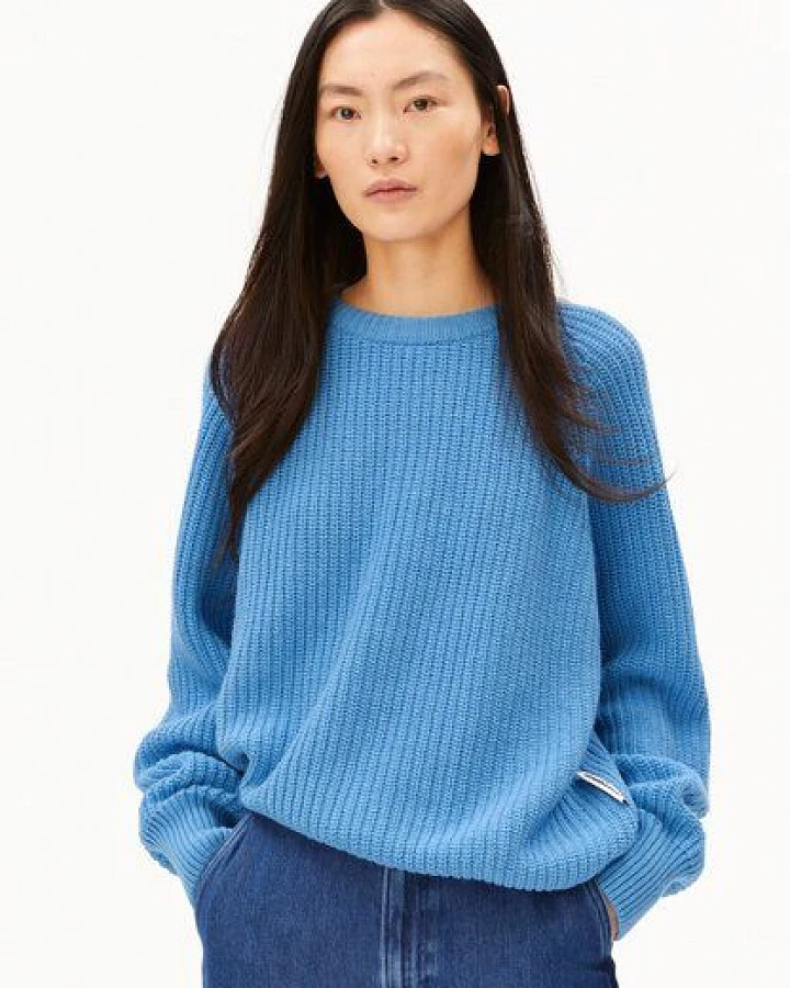 Produktseite: ARMEDANGELS KAAGI Damen Pullover aus Bio-Woll Mix