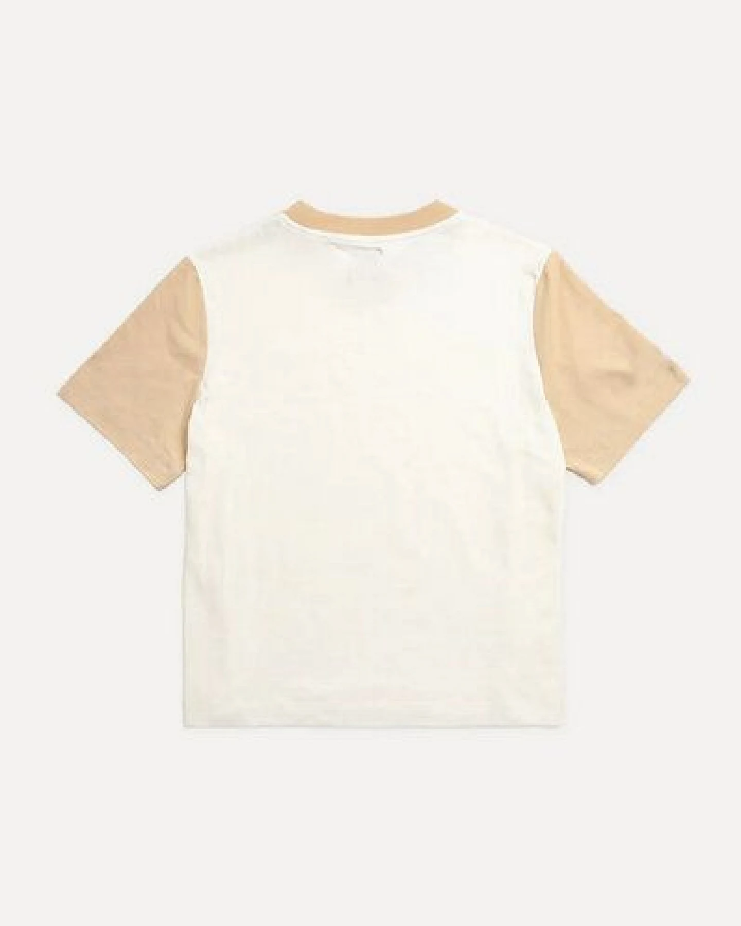 Trendsplant Women's Color Block T-Shirt Natural – Ansicht 3