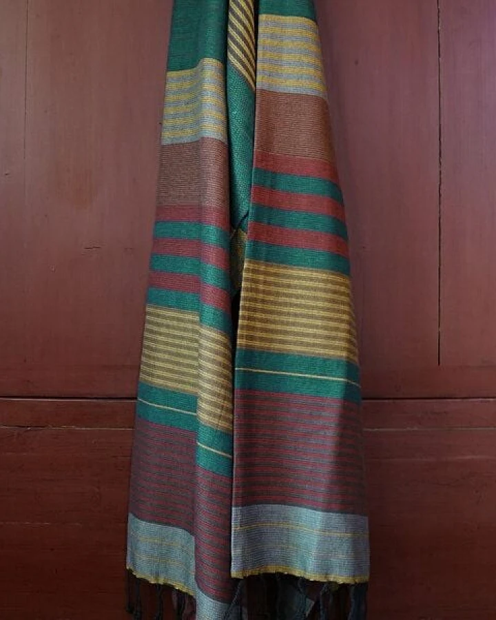 Karawan authentic Hamamtuch Fouta ebony, Biobaumwolle, 100 x 200 cm