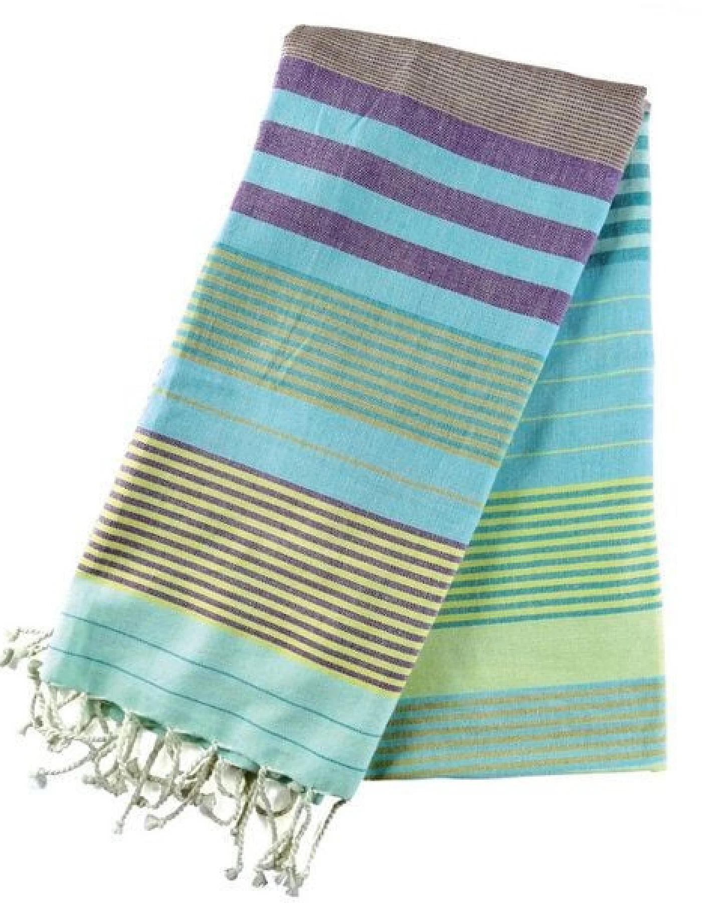 Karawan authentic Fouta SUD (Peshtamal) aus Bio-Baumwolle, 100 x 200cm – Ansicht 3