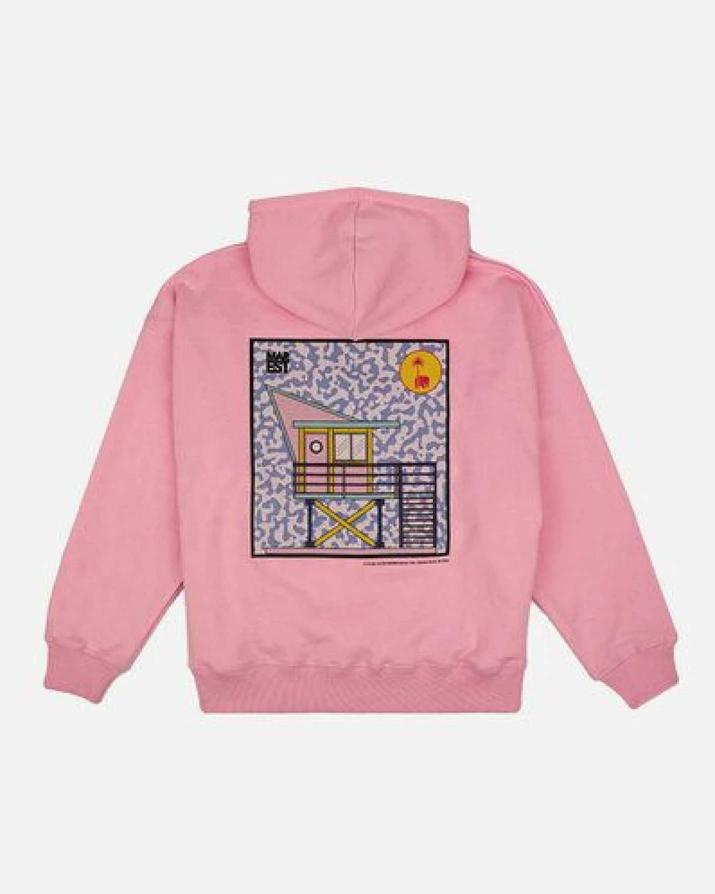 Women's Antonyo Marest x Trendsplant Oversized Hoodie Gum Pink – Ansicht 2