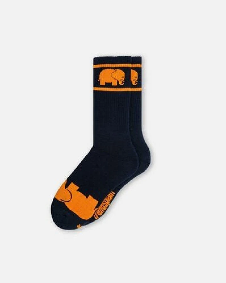 Trendsplant Navy Bamboo Athletic Socks