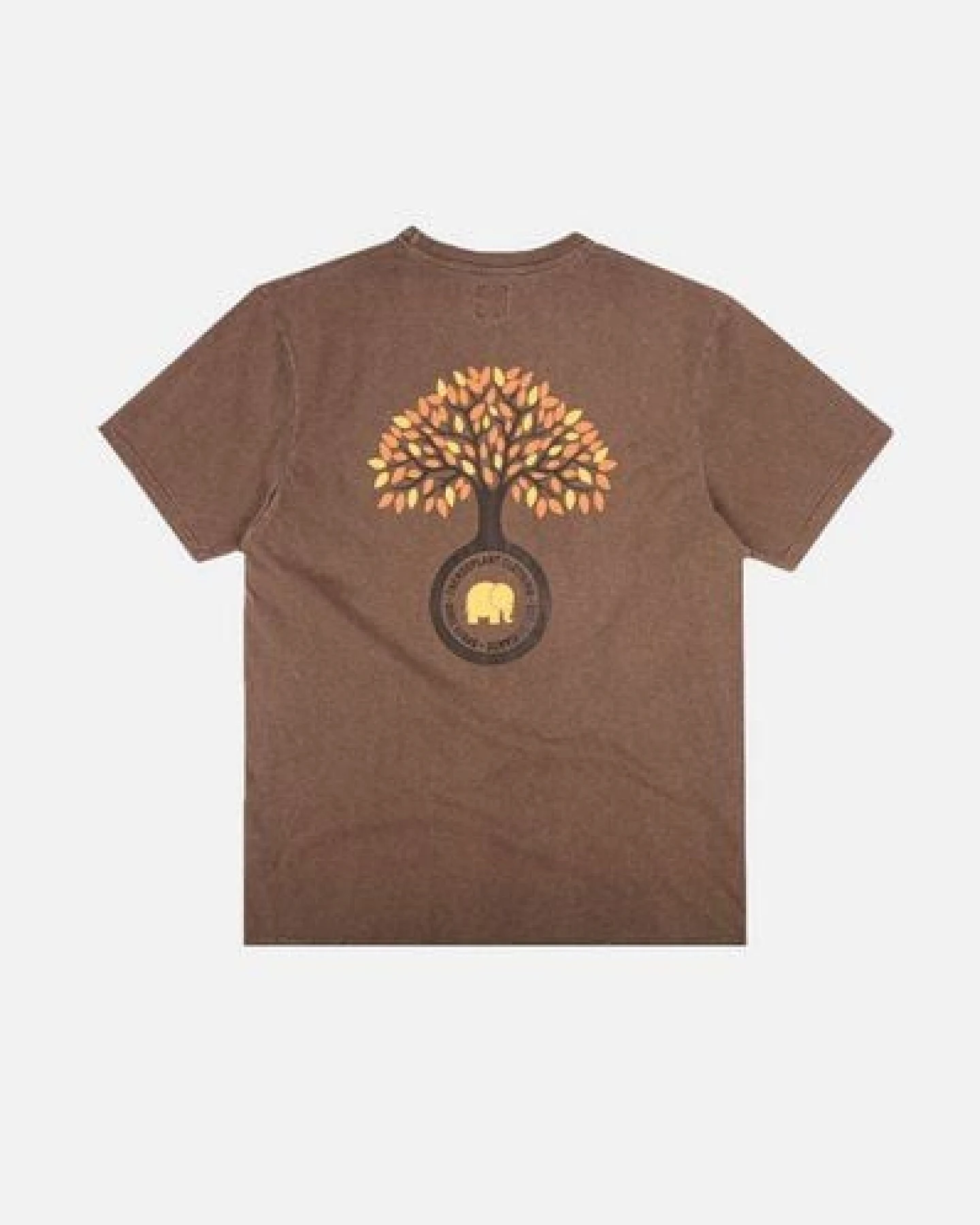 Trendsplant Fafe Pigment T-Shirt Chestnut – Ansicht 2