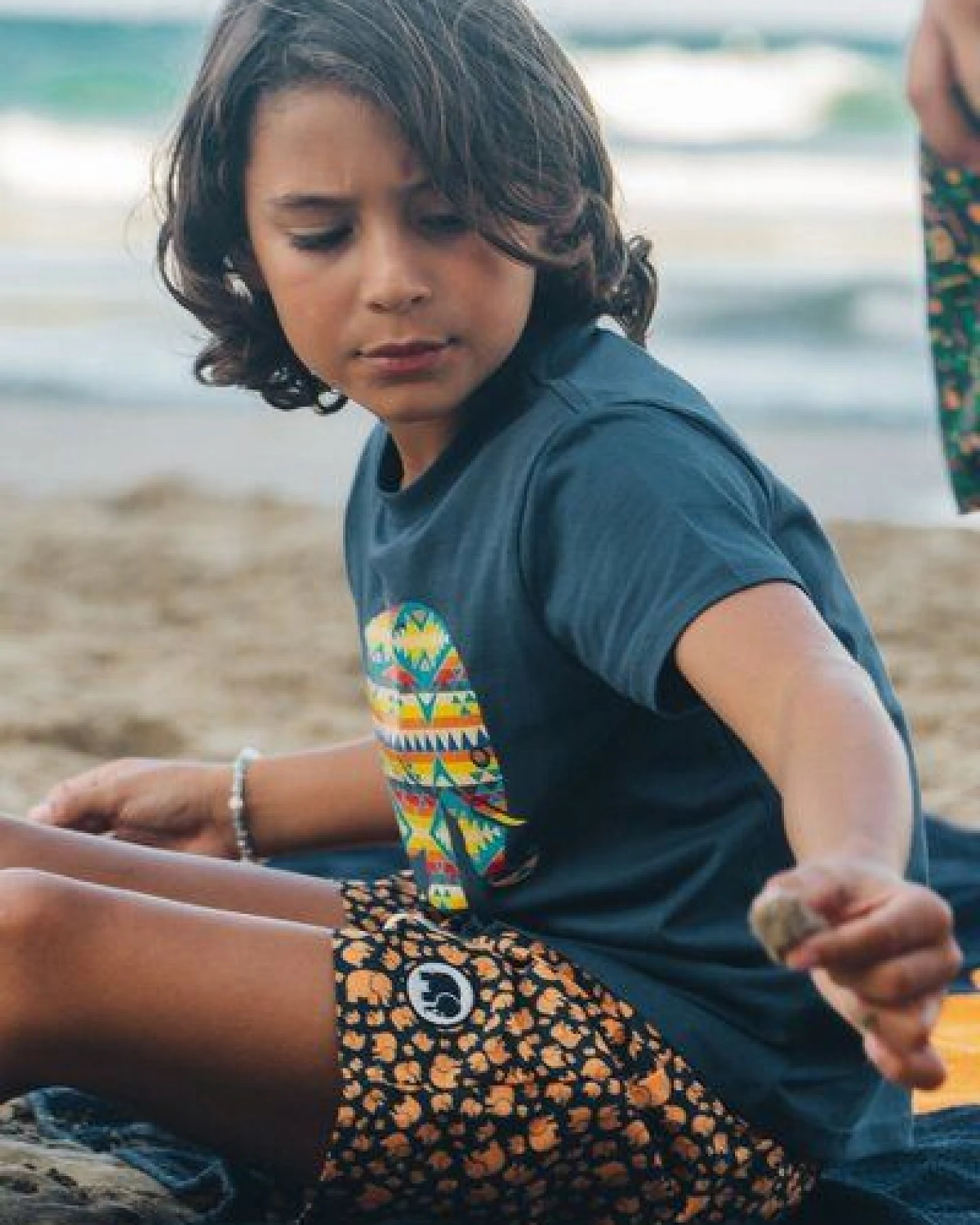 Trendsplant Manada SEAQUAL®YARN Kid's Swim Trunks – Ansicht 2