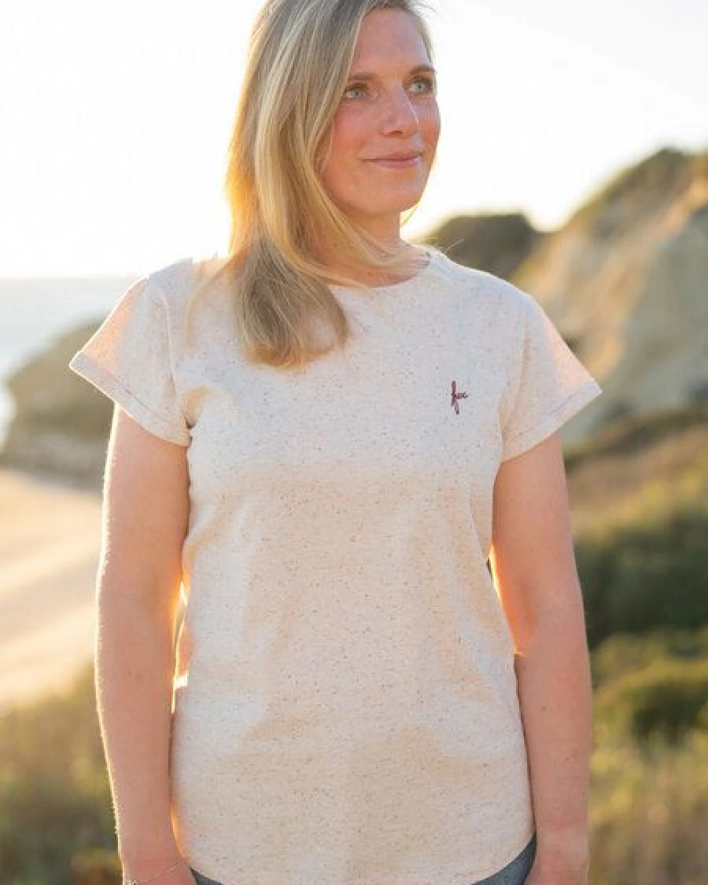 FUXBAU Frauen fux T-Shirt - highlights beige – Ansicht 3