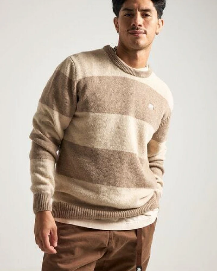Trendsplant Sella Knit Latte/Nomad Brown