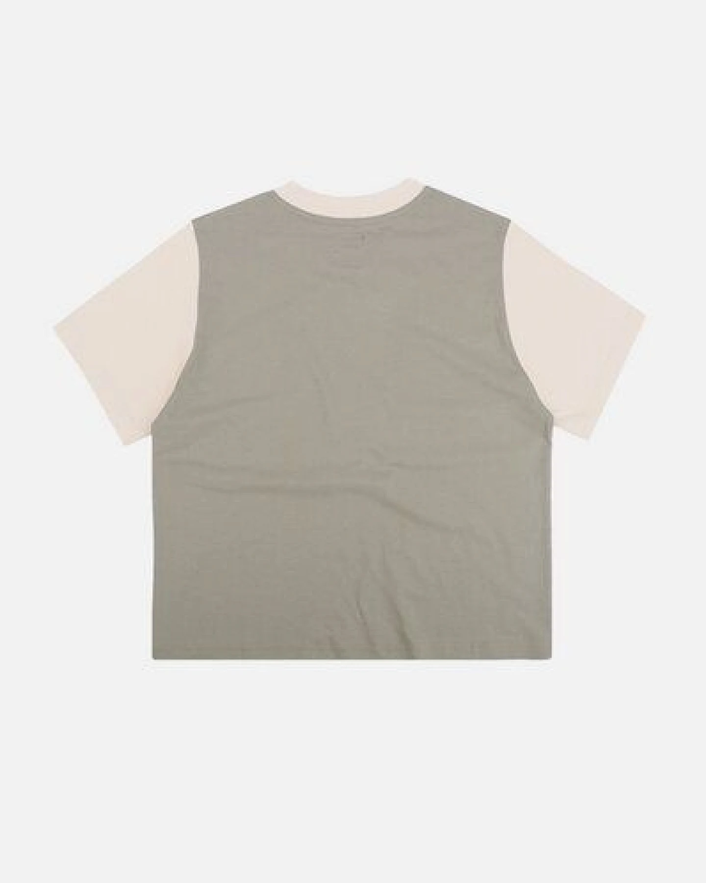Trendsplant Women's Color Block T-Shirt Iron Veil – Ansicht 3