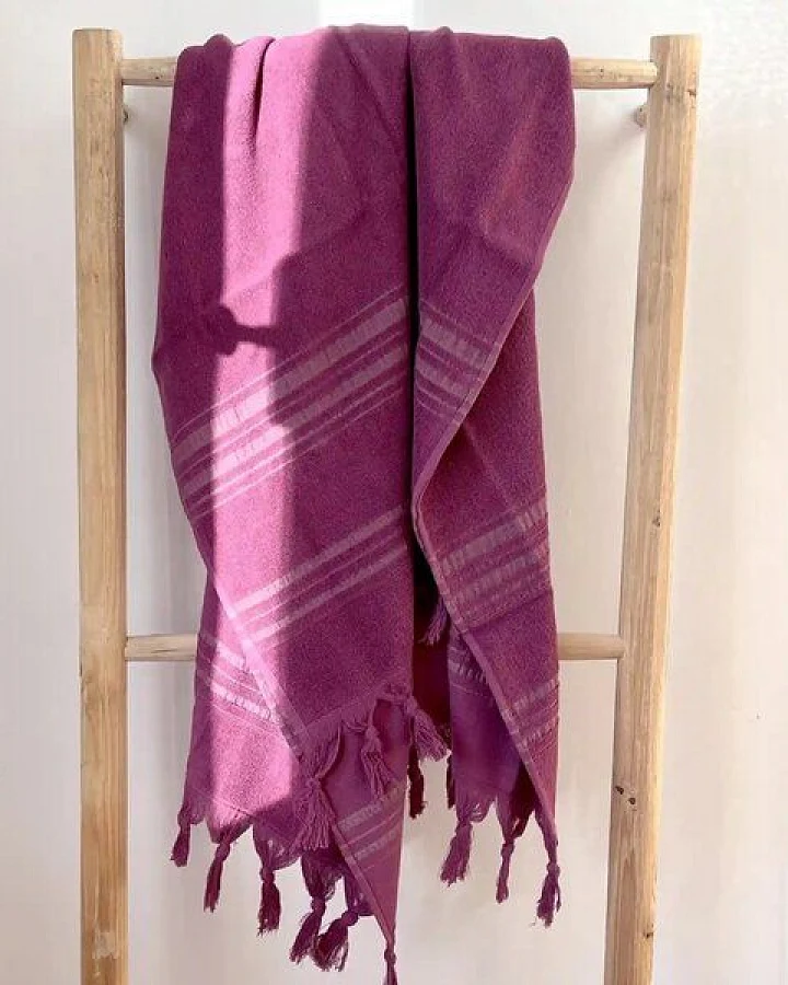 Karawan authentic Hamamtuch Bio mit Frottee