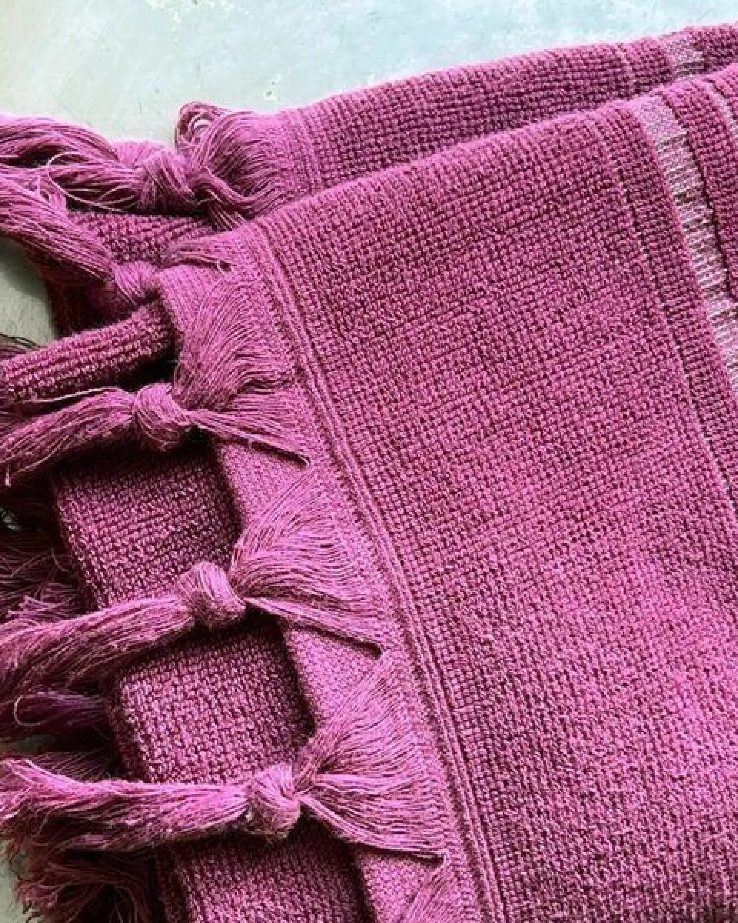 Karawan authentic Hamamtuch Bio mit Frottee – Ansicht 4