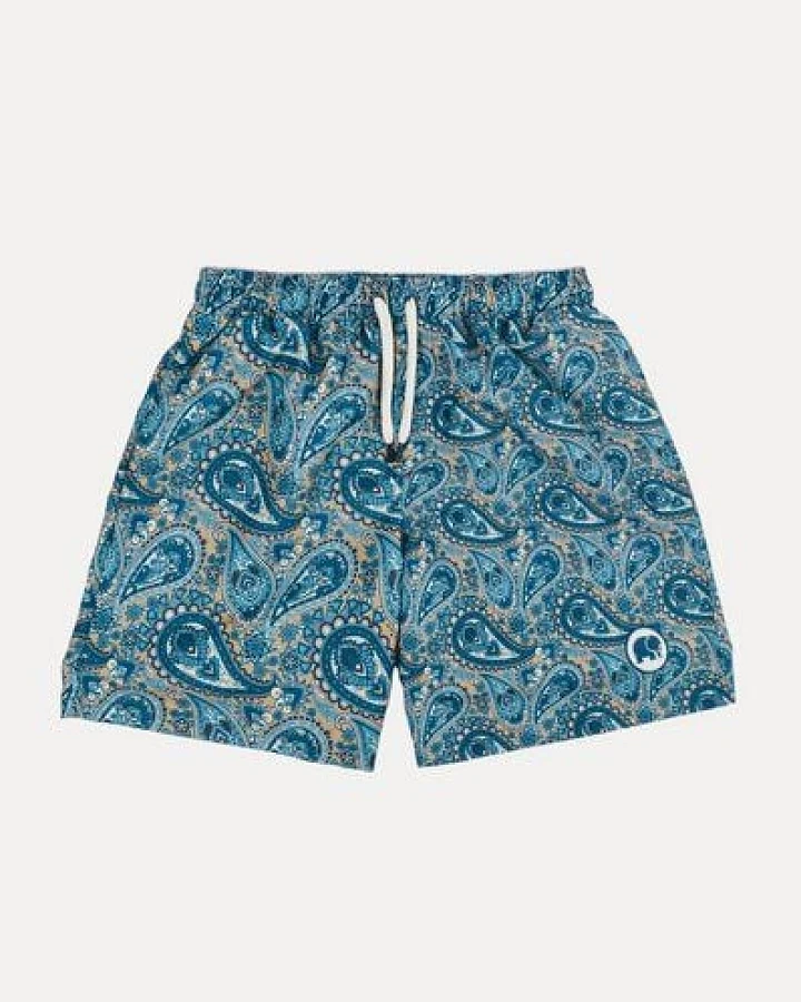 Trendsplant Mediterranean Paisley SEAQUAL®YARN Swim Trunks
