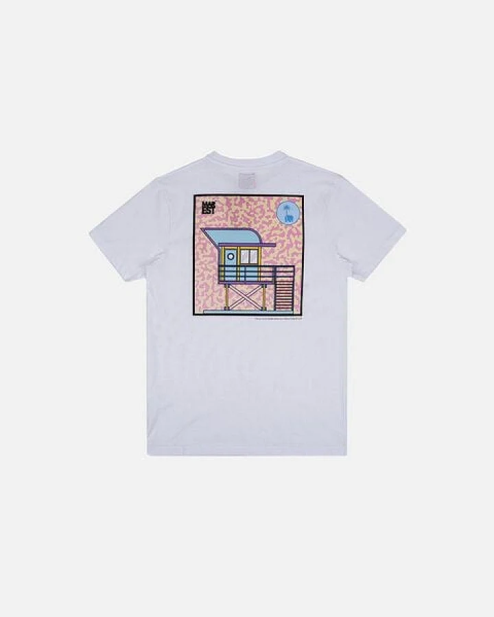 Antonyo Marest x Trendsplant Art Hut T-Shirt White
