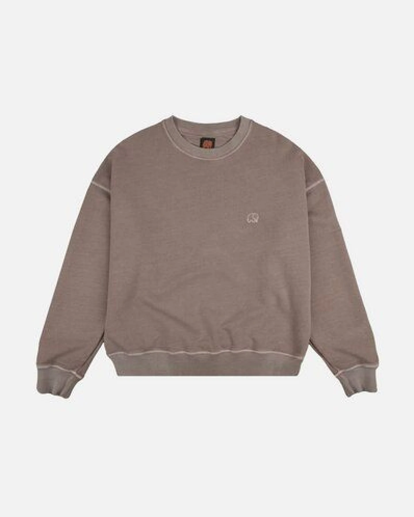 Trendsplant Women's Essential Pigment Heavyweight Oversized Sweatshirt Brindle – Ansicht 2