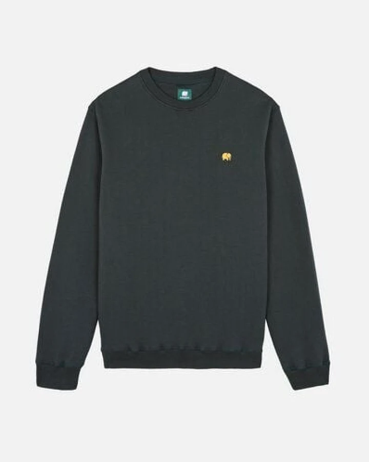 Trendsplant Organic Essential Sweatshirt Scarab Green