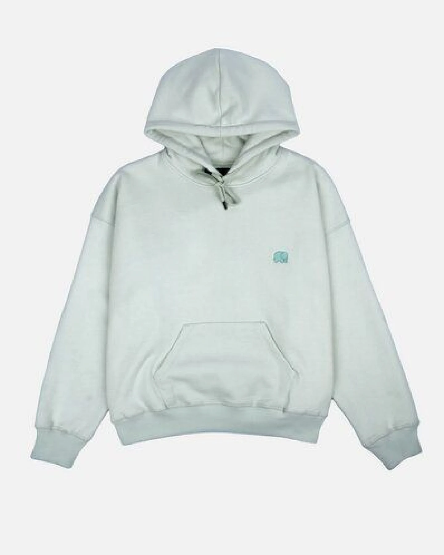 Trendsplant Women's Organic Essential Oversized Hoodie Mint Green – Ansicht 2