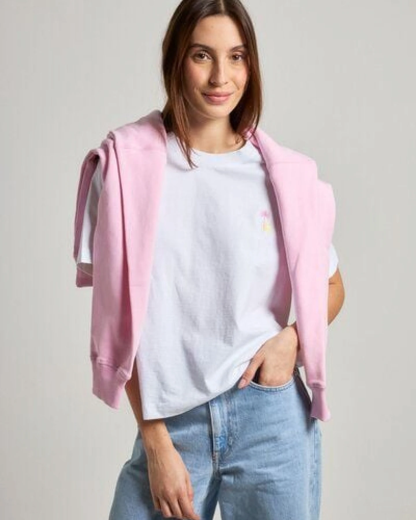 Women's Antonyo Marest x Trendsplant Art Hut T-Shirt White – Ansicht 4