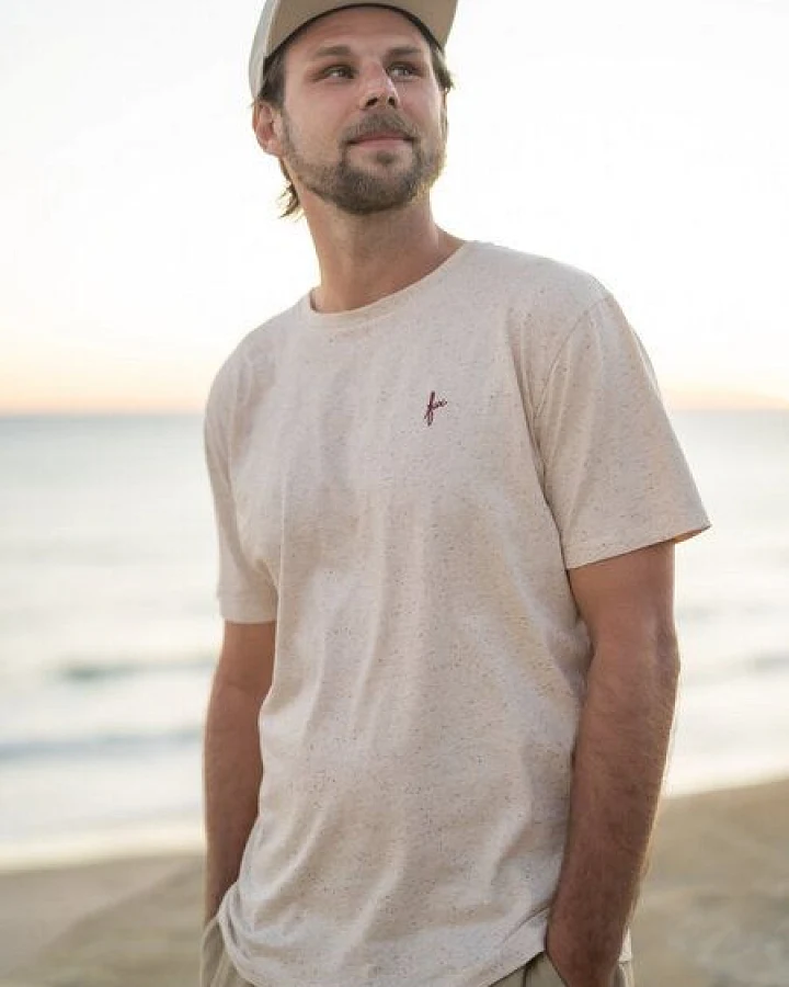 FUXBAU Männer fux T-Shirt - highlights beige