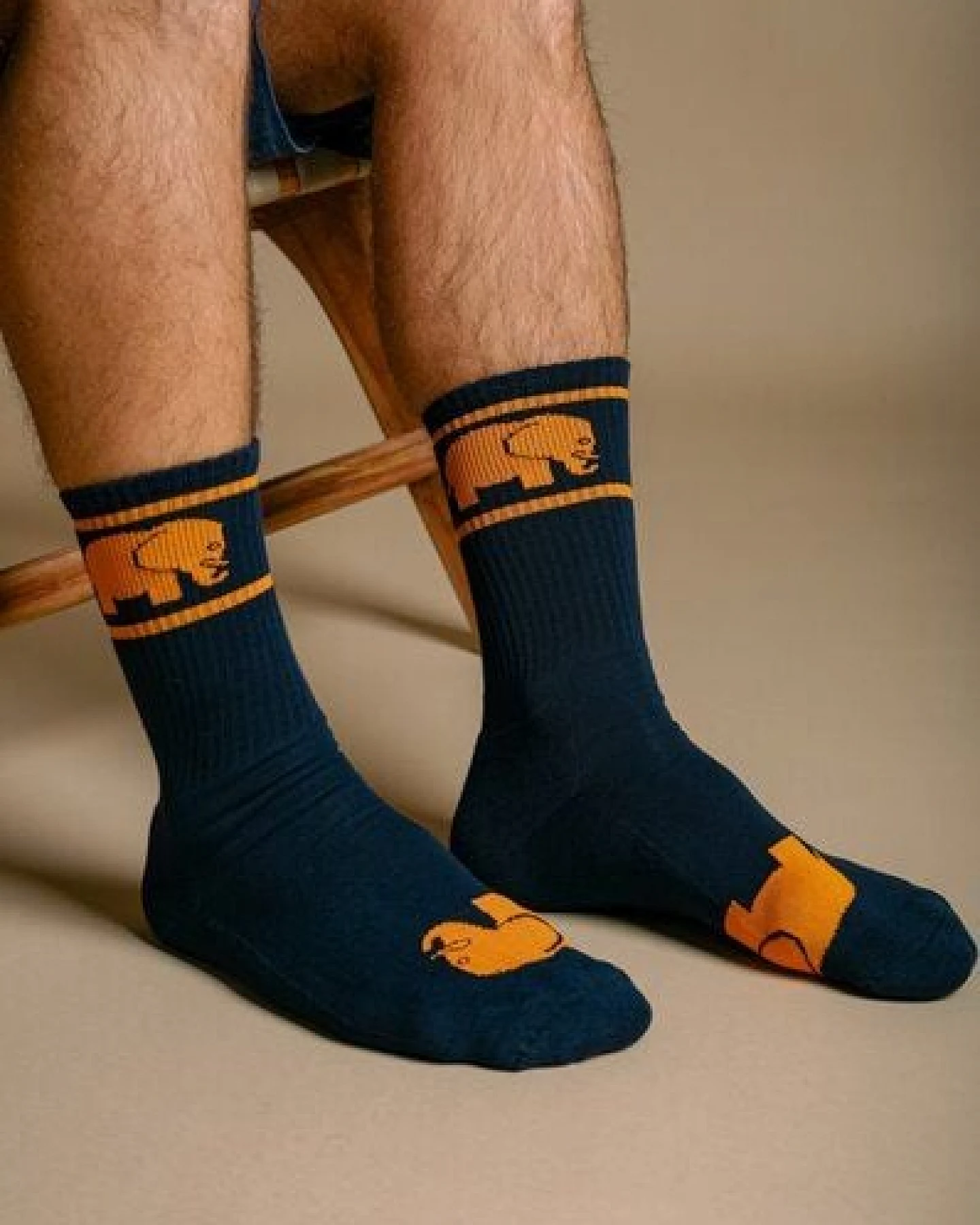 Trendsplant Navy Bamboo Athletic Socks – Ansicht 4
