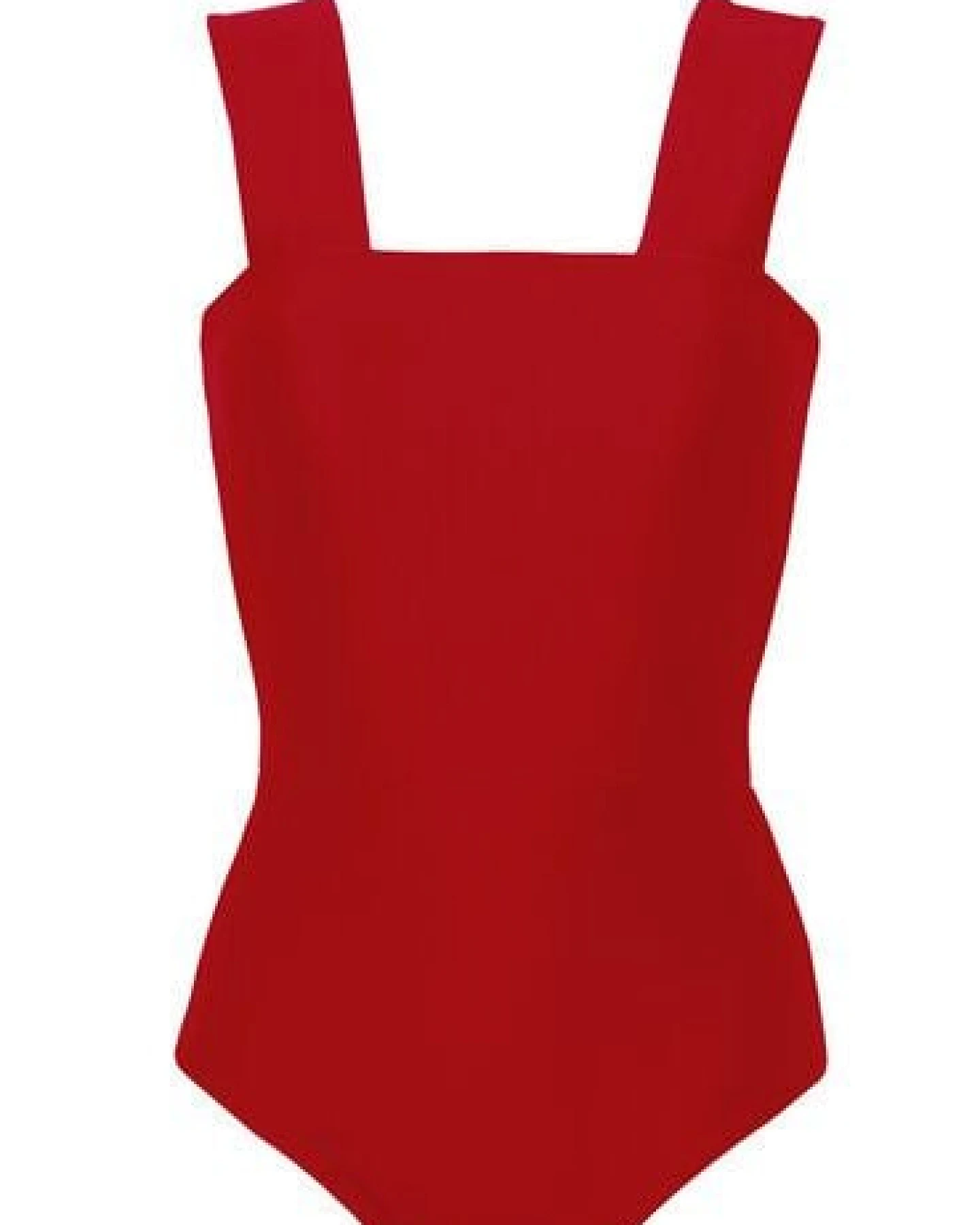 RENDL Swimsuit No.6 - minimalistischer Badeanzug mit breiten Trägern für alle Größen – Ansicht 3