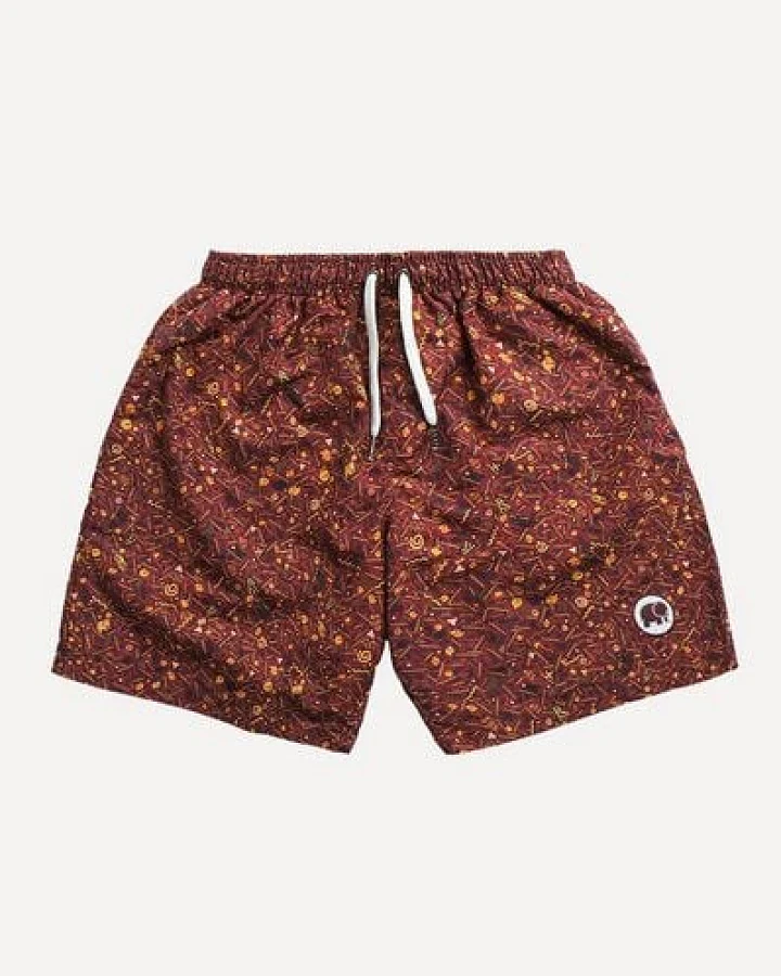 Trendsplant Dogtown SEAQUAL®YARN Swim Trunks Red