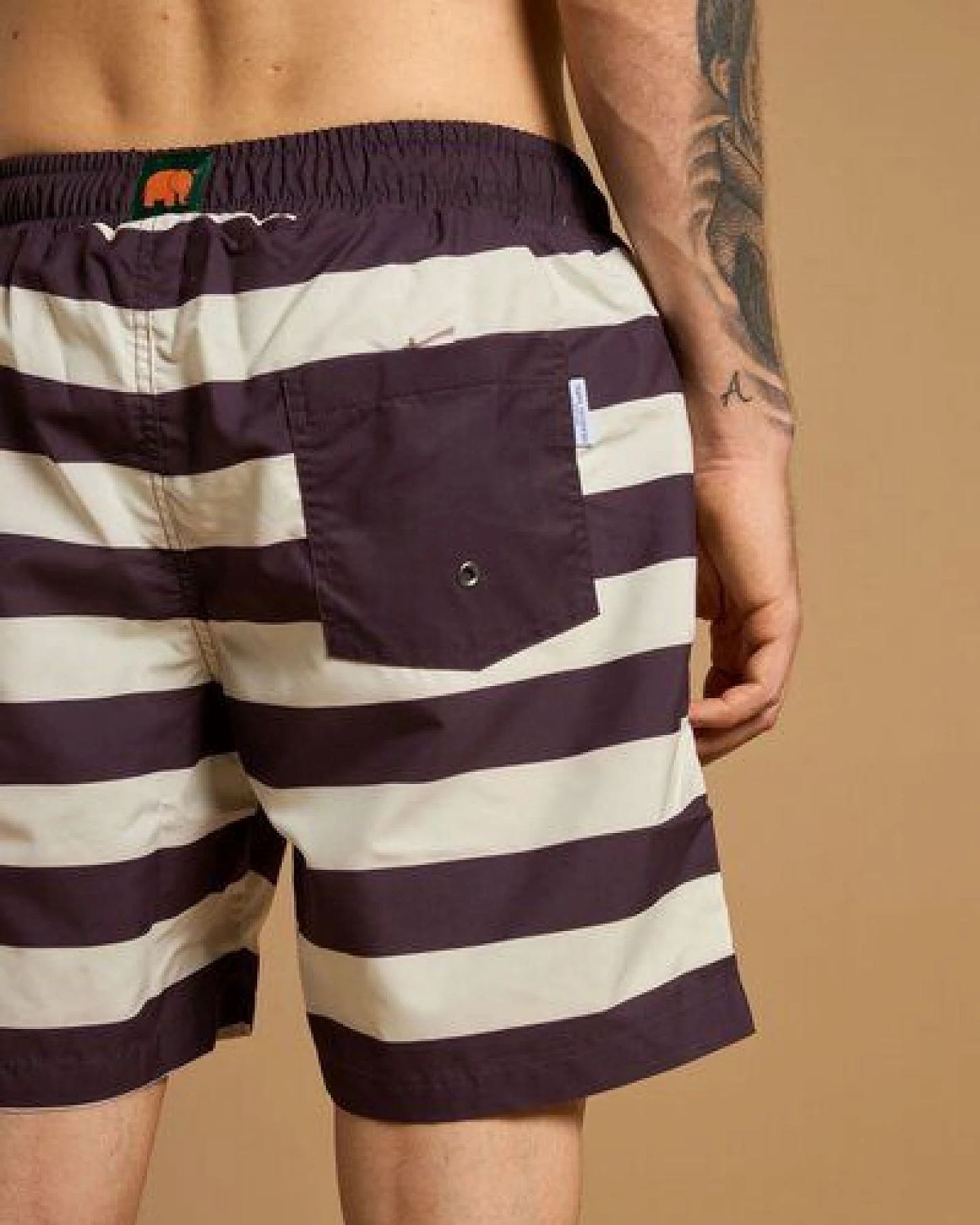 Trendsplant Owari SEAQUAL®YARN Swim Trunks Grape Red – Ansicht 4