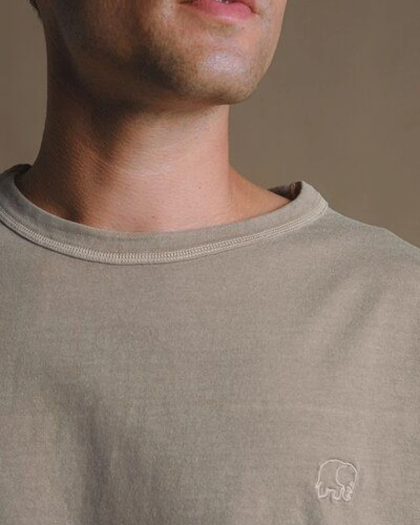 Trendsplant Essential Pigment Heavyweight Oversized T-Shirt Brindle – Ansicht 3