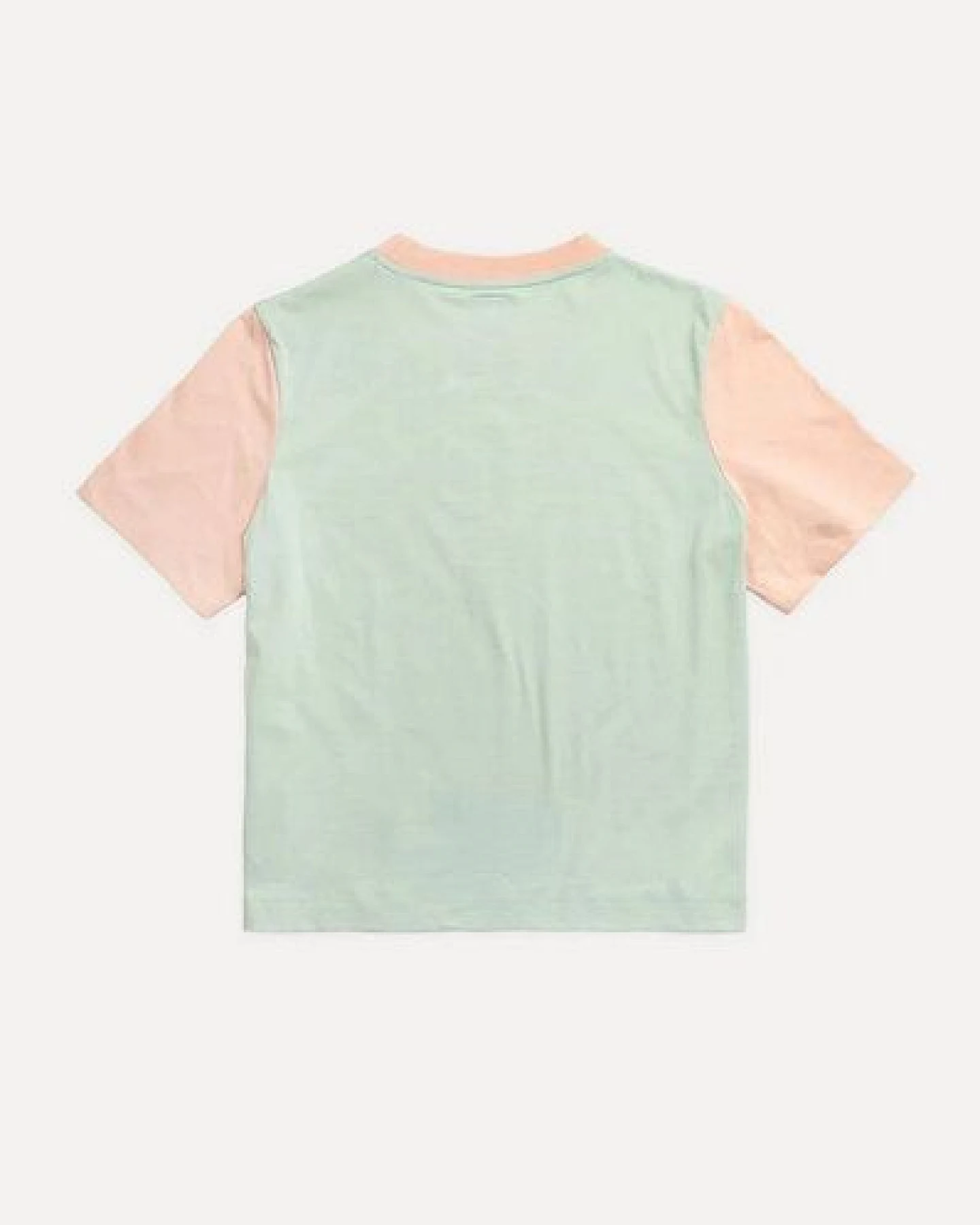 Trendsplant Women's Color Block T-Shirt Mint Green – Ansicht 4