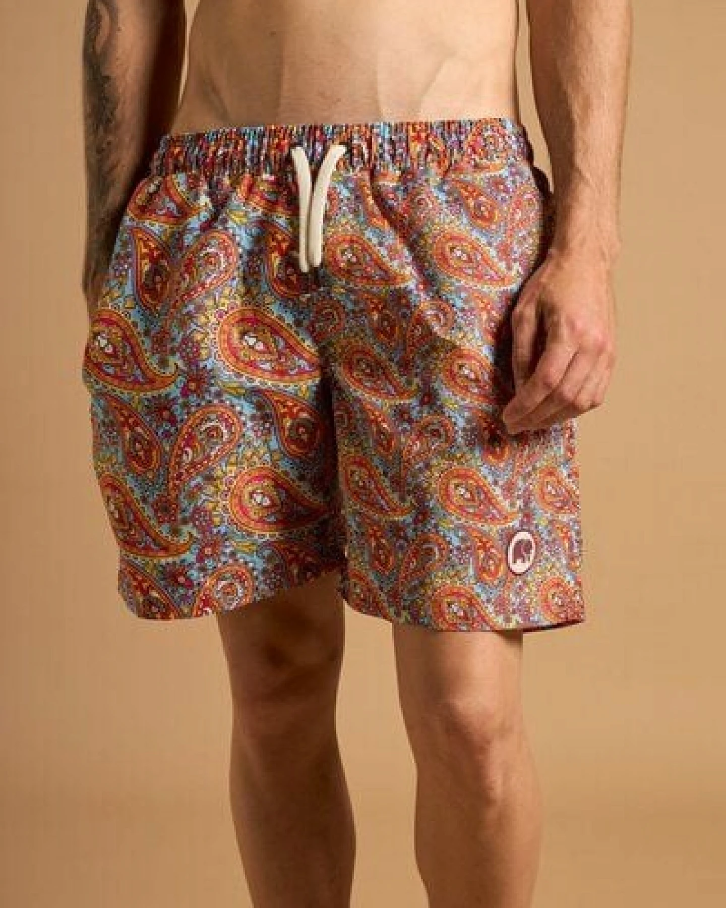 Trendsplant Caribbean Paisley SEAQUAL®YARN Swim Trunks – Ansicht 2