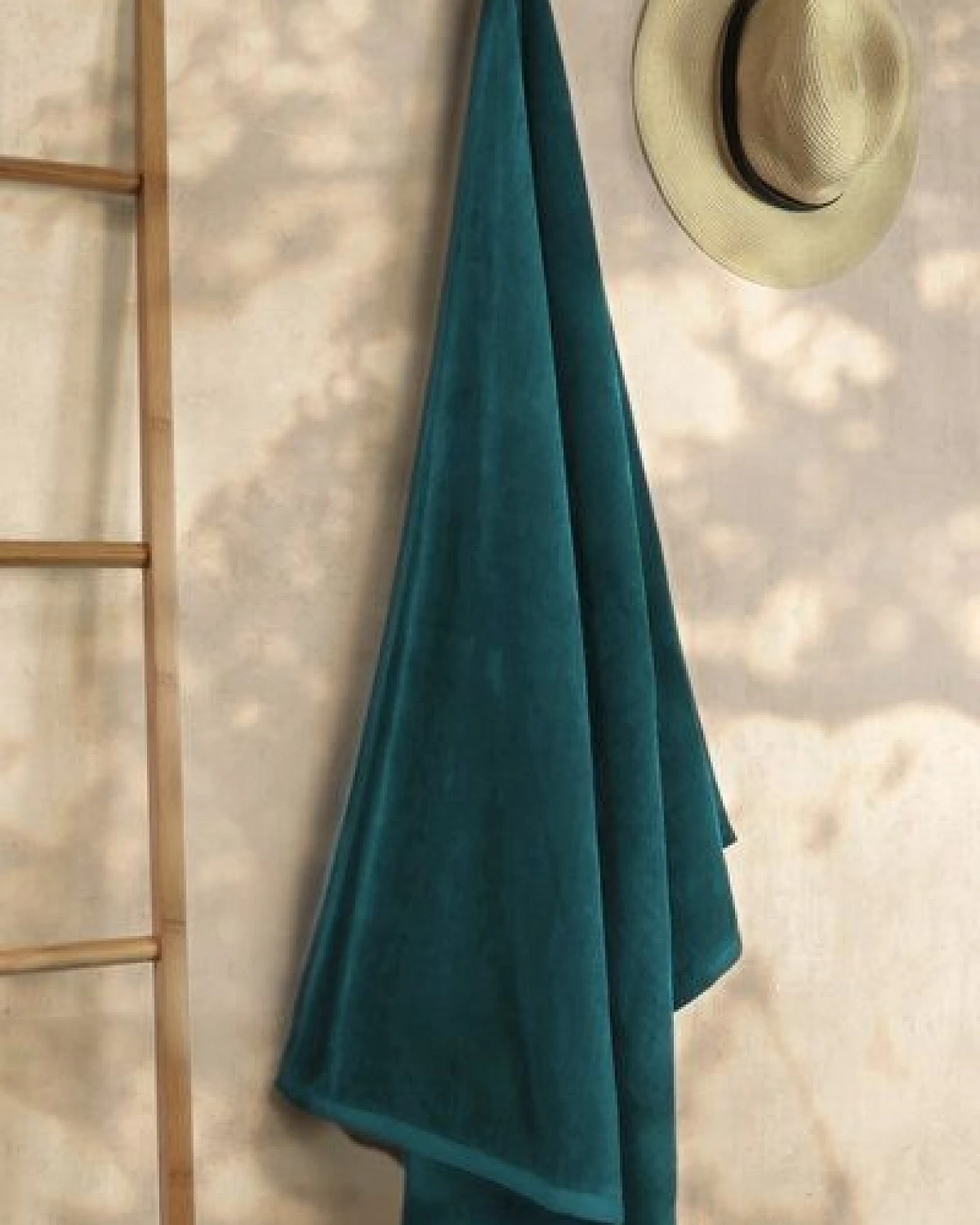 jilda-tex Sommer Strandtuch Velours Frottier 100% Bio-Baumwolle 80x180 cm Holiday – Ansicht 2