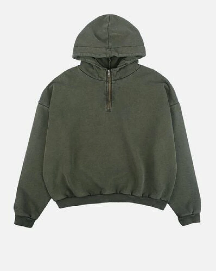 Trendsplant The Super Heavy Oversized Hoodie Kombu Green