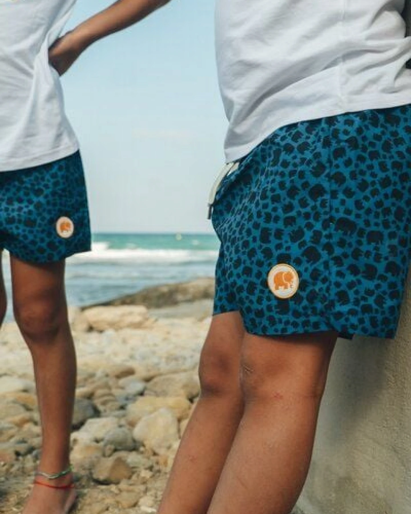 Trendsplant Manada Tonal Kids SEAQUAL®YARN Swim Trunks Navy – Ansicht 4