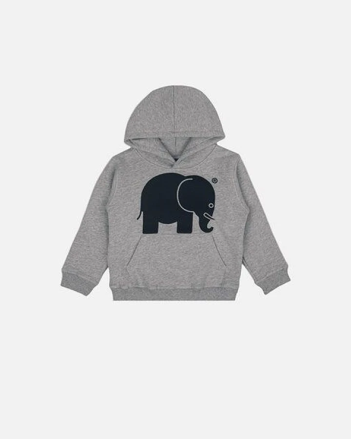 Trendsplant Kid's Organic Classic Hoodie Heather Grey