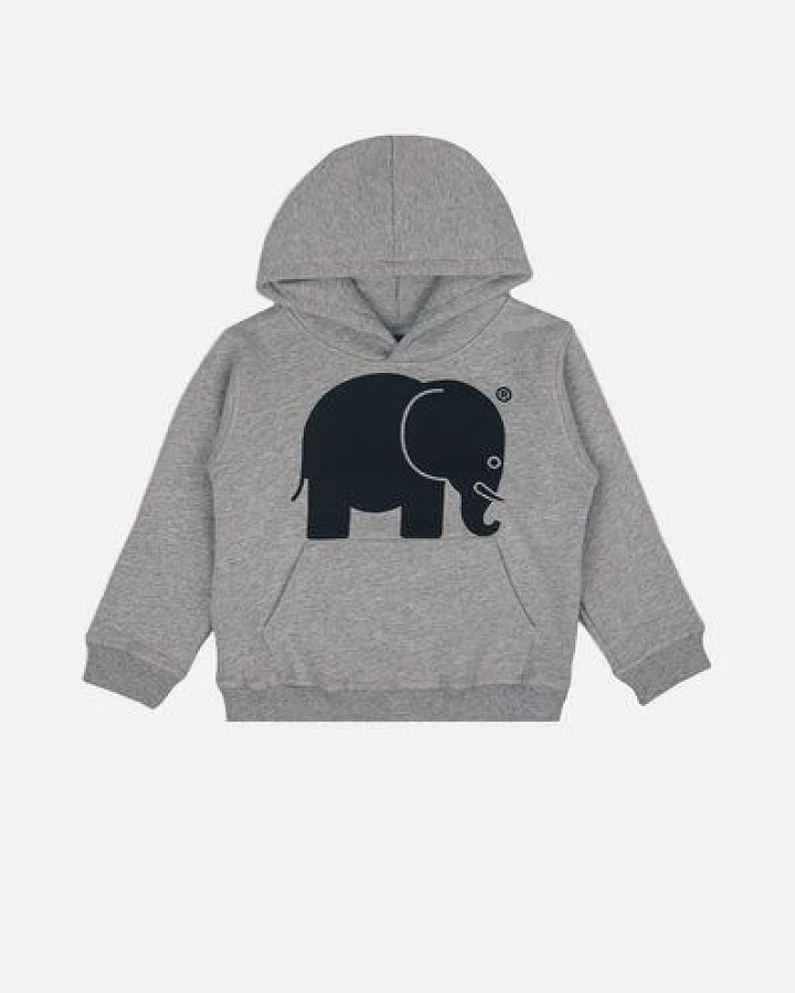 Trendsplant Kid's Organic Classic Hoodie Heather Grey